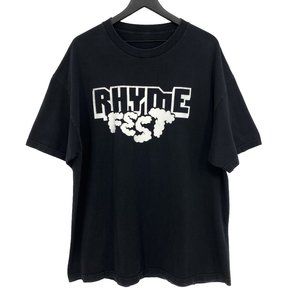 RHYME FEST LA Hip Hop Music Festival Faded Out Black Short Sleeves T-Shirt